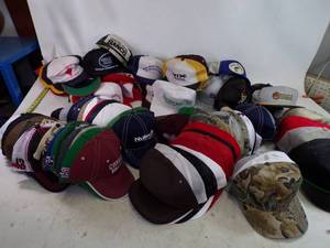 lot 72 image: Huge unused hat lot