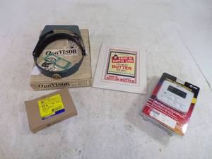 lot 74 image: Pride of Battle Lake Butter, Caller ID, Opti Visor and Square D Circuit Breaker
