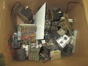 Box of contactors...