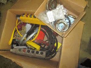 Box of misc. wire  pendants...