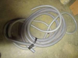 Grey flexible conduit 1 12 ID...