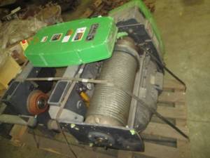 New Stahl 10 ton hoist - cover is d...