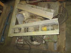 Hoist  misc. wheels & electrical...