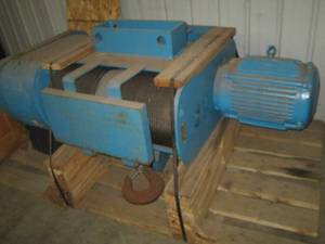 Shaw 10 ton hoist, never used...