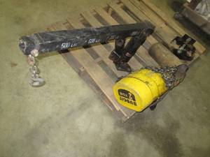 Budgit 2 ton hoist, 3 phase 230460V, small jack hois...
