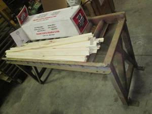 Roller track on stand, poly film, w...