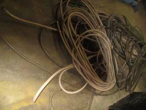 Pile of hoses...