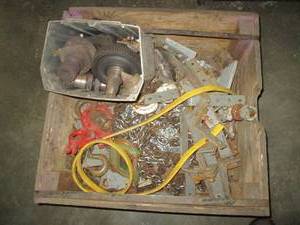 Assorted chain, parts and hooks...
