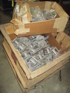 Crate wheels, misc. hardware...