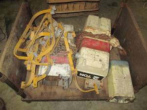 Pair of coffing hoists, 2 ton...