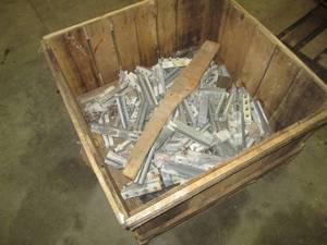 Box of clamps...