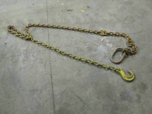16 chain with hook on 1 end, oval ...