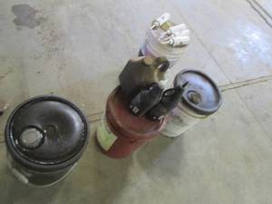 Misc. oil and grease - partial pail...