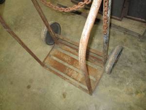 Torch cart with tray...
