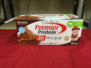 lot 499 image: Premier Protein Chocolate, Retail $26.99