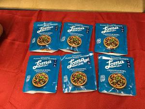 lot 519 image: Loma Linda Chipotle Bowl W Black Beans, Retail $13.99