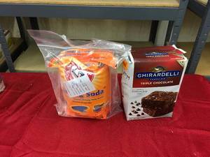 lot 532 image: Ghirardelli Brownie Mix & Arm & Hammer Baking Soda, Retail $17.18