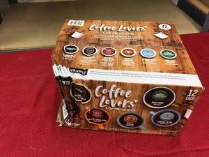 lot 544 image: Keurig Coffee Lovers K-Cup Pod Collection, Retail $32.99