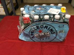 lot 571 image: San Pellegrino 24.5L, Retail $17.99
