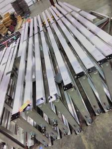 lot 2 image: Mechanical-Assist Carriage - Lot of (10) Rolling Shelf Carriages 16ft.