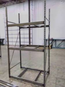 lot 4 image: Stand-Alone Shelving 50in. (6 Uprights - Sample Photo)