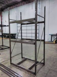 lot 5 image: Stand-Alone Shelving 50in. (28 Uprights - Sample Photo)