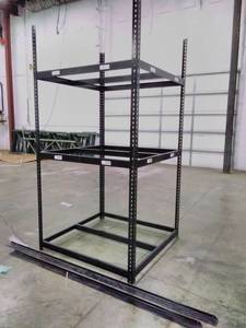 lot 12 image: Stand-Alone Shelving 8ft. X 48in. (16 Spines)