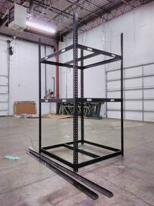 lot 13 image: Stand-Alone Shelving 8ft. X 48in. (16 Spines)