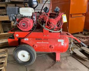 lot 50 image: Gas Powered Air Compressor (video)