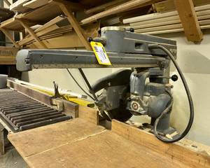 lot 63 image: Rockwell Radial Arm Saw