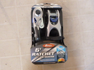 Titan 2 Pack Ratchet Tie-Downs
