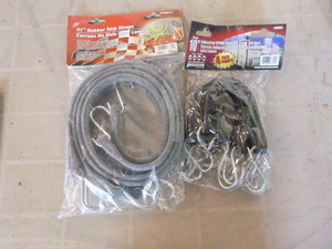 2 Packs of Erickson Industrial EPDM Rubber Tarp Straps