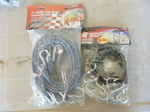 2 Packs of Erickson Industrial EPDM Rubber Tarp Straps