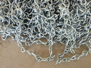 Baron Zinc Plated Single Jack Chain