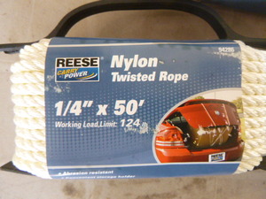 3 Spools of Reese Nylon Twisted Rope