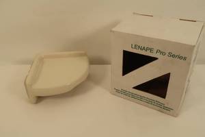 lot 26 image: Lenape Pro Series Corner Shelf in Bone