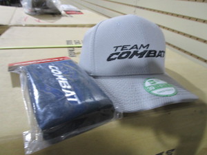BRAND NEW BALL CAPS AND WRISTBANDS