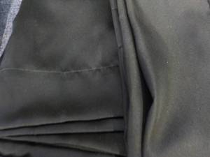 lot 24 image: Pair of 30 x 84 Black Panels...
