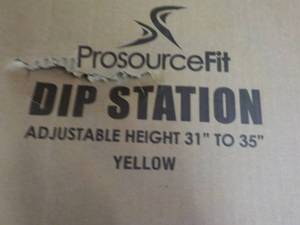 lot 79 image: Pro Source Fit Dip Station Adjustab...