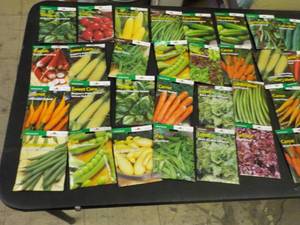 lot 147 image: 52 pkgs Burpee Garden Seeds dated ...