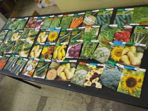 lot 150 image: 52 pkgs Burpee Garden Seeds dated ...