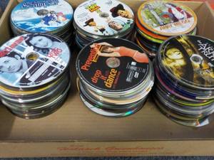 lot 159 image: 300 DVDs, CDs, Games and Audio Book...