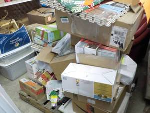 lot 168 image: Pallet of unclaimed merchandise...