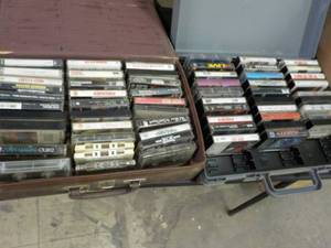 lot 179 image: Cassette Tapes in Hard Cases...
