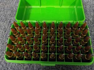 lot 199 image: Case of 50 Bullets cal. 308 150 gr...