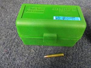 lot 204 image: Case of 50 Bullets cal. 22 hornet a...