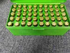 lot 225 image: Case of 50 Bullets Call. 22 Hornet ...