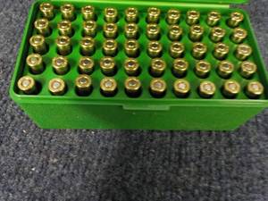 lot 227 image: Case of 50 Bullets Call. 22 Hornet ...