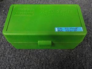 lot 232 image: Case of 50 Bullets Call. 22 Hornet ...