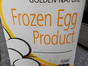 lot 246 image: 5 lbs. Sunny Fresh Frozen Egg Produ...